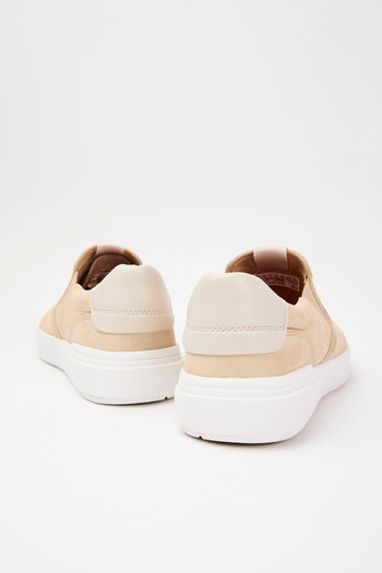 Slip-on Light Beige Nubuck Uomo - 5