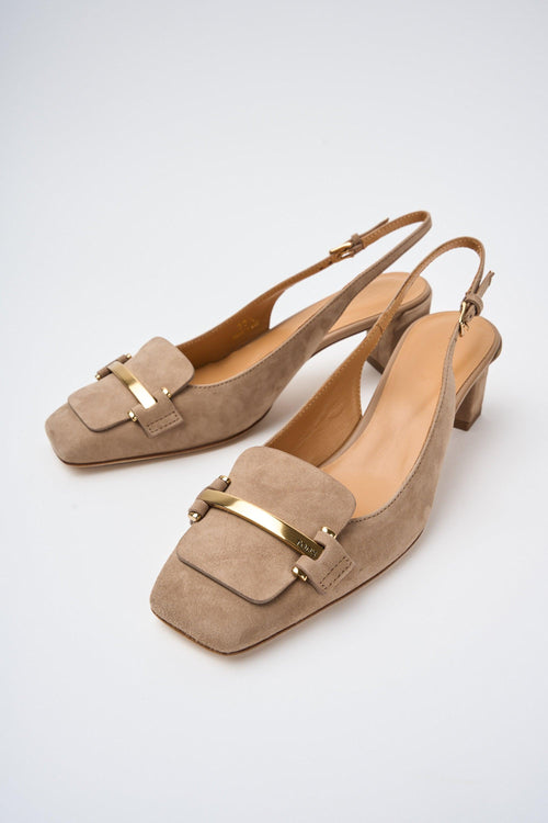 Slingback Cappuccino Donna