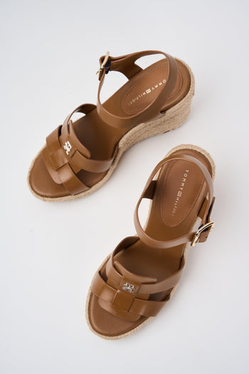 Zeppa Cognac Brown Donna - 2