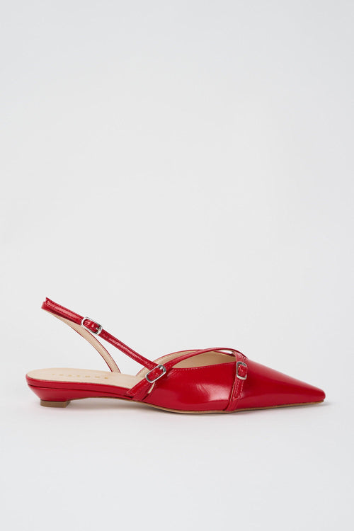 Slingback Rosso Donna