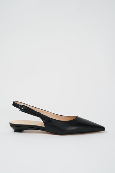 Slingback Nero Donna