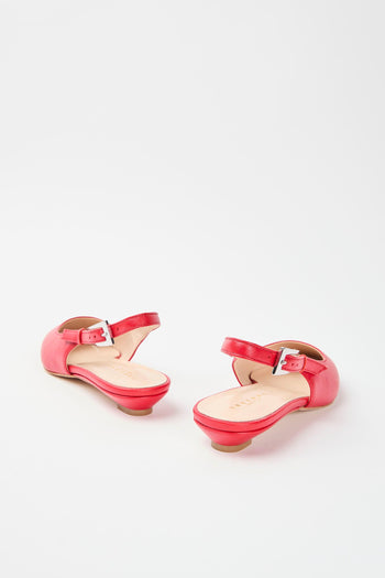 Slingback Rosso Donna - 5