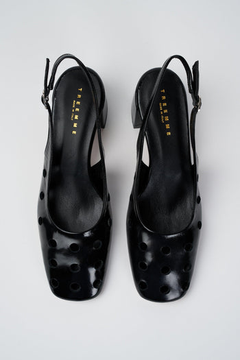 Slingback Nero Donna - 4