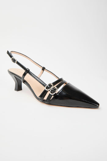 Slingback Nero Donna - 2