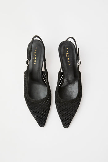 Slingback Nero Donna - 3