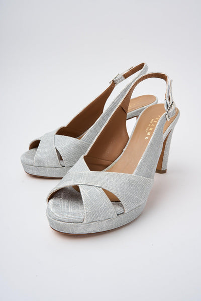 Sandalo Argento Donna