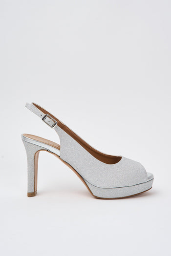 Slingback Argento Donna - 2