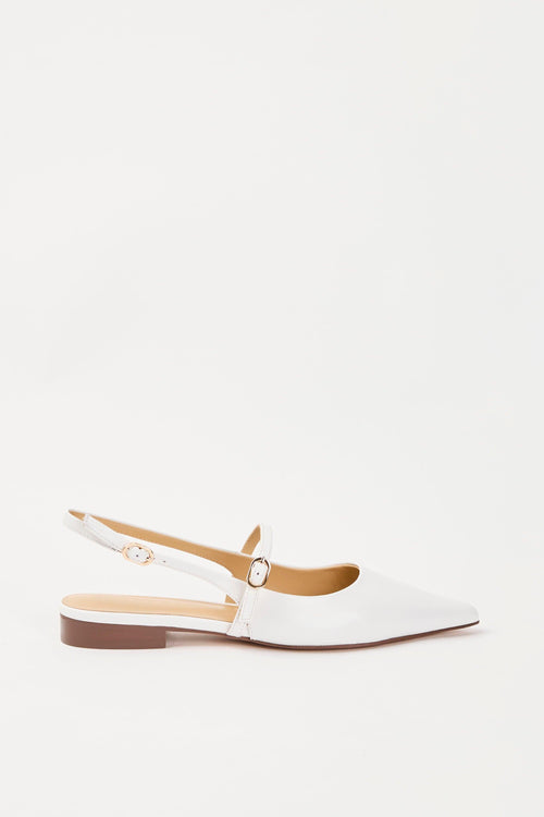 Slingback Bianco Donna