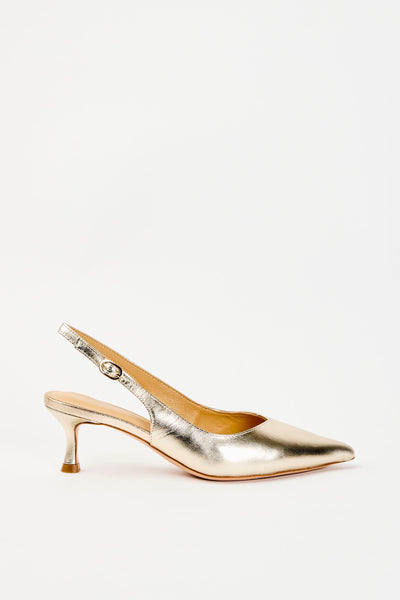 Slingback Platino Donna
