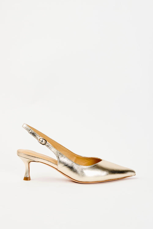 Slingback Platino Donna