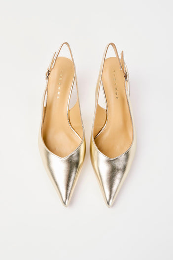 Slingback Platino Donna - 5