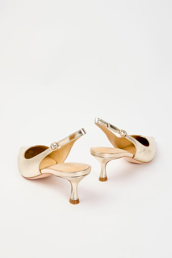 Slingback Platino Donna - 6