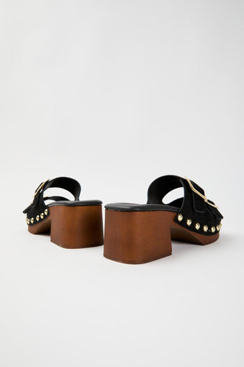 Zoccolo Nero Donna - 5