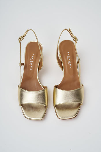 Sandalo Platino Metal Donna - 3