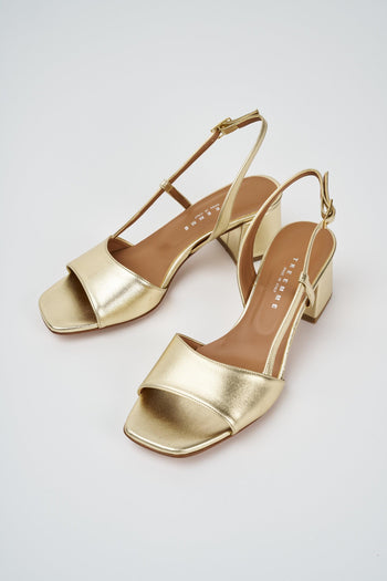 Sandalo Platino Metal Donna - 5