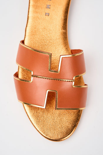 Ciabatta Arancio Oro Donna - 4