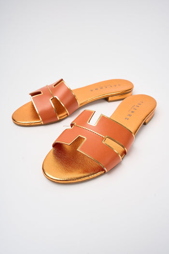 Ciabatta Arancio Oro Donna - 3