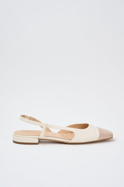 Slingback Nude+burro Donna