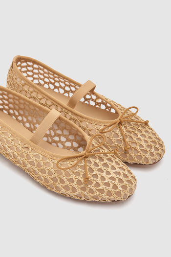 Ballerina Beige Donna - 5