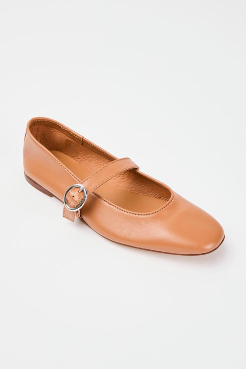 Ballerina Cuoio Donna