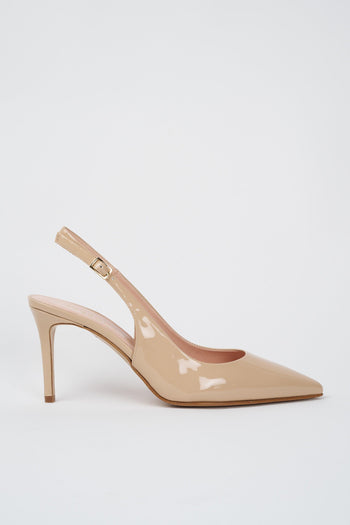 Slingback Nude Donna - 6