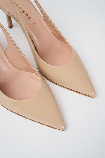 Slingback Nude Donna - 2