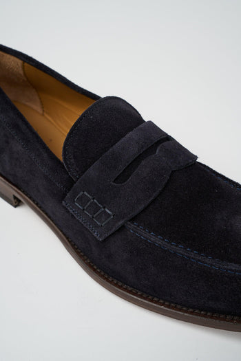 Mocassino Blu Uomo - 2