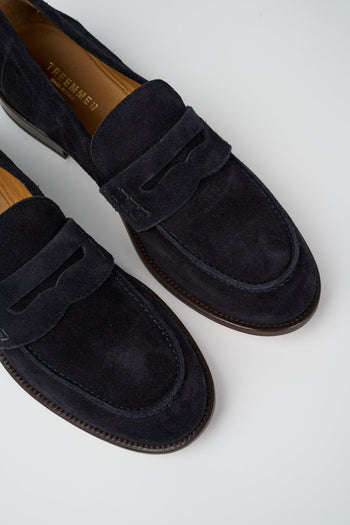 Mocassino Blu Uomo - 4