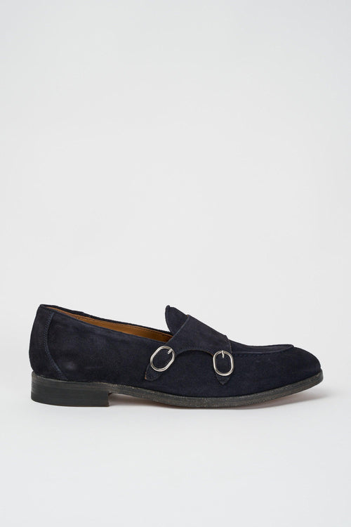 Mocassino Blu Uomo