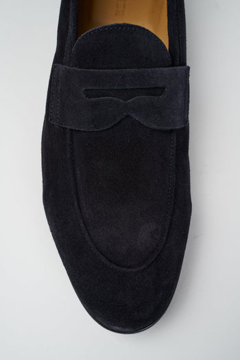 Mocassino Blu Uomo - 4