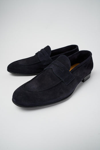 Mocassino Blu Uomo - 3