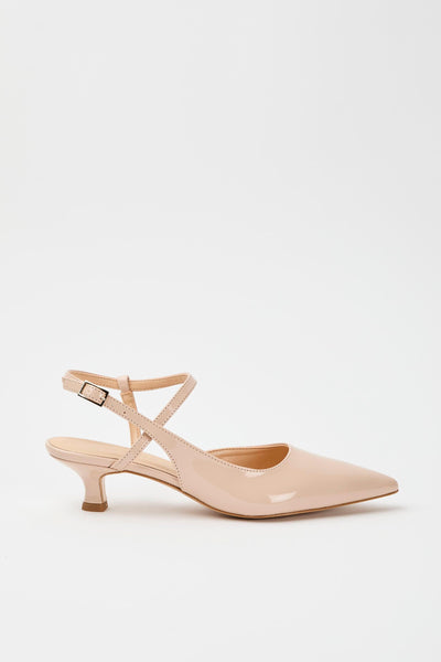 Slingback Nude Donna