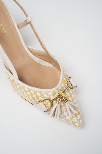 Slingback Etiope Bianco Donna - 3