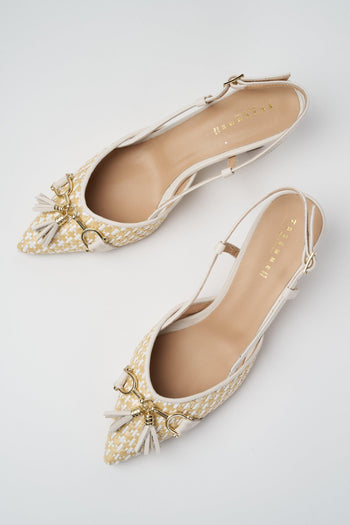 Slingback Etiope Bianco Donna - 4