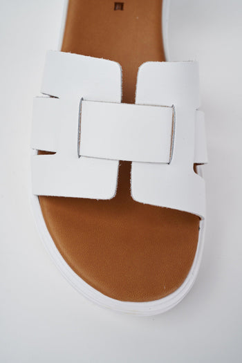 Zeppa Bianco Donna - 3