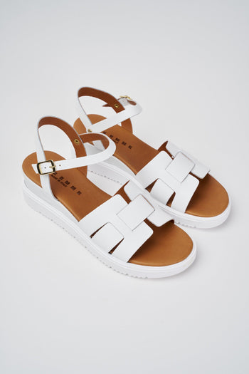 Zeppa Bianco Donna - 4