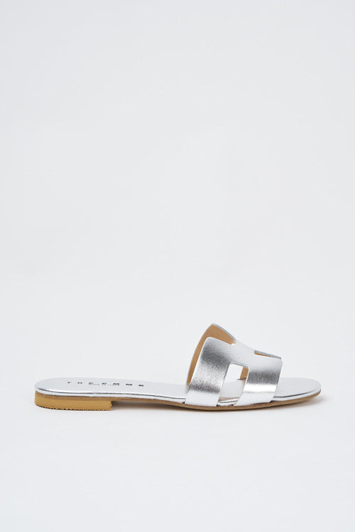 Ciabatta Argento Donna