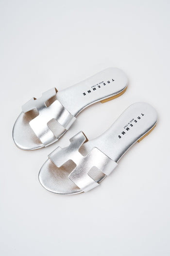 Ciabatta Argento Donna - 4