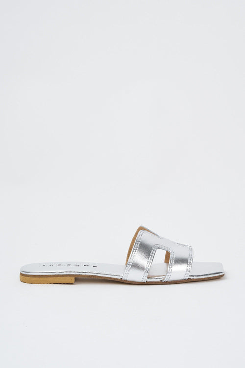 Ciabatta Argento Donna