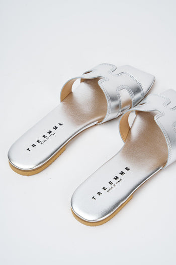 Ciabatta Argento Donna - 3