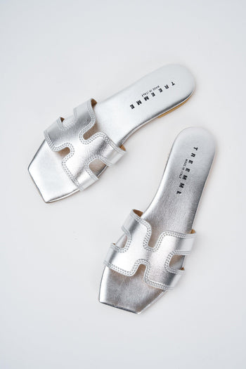Ciabatta Argento Donna - 4