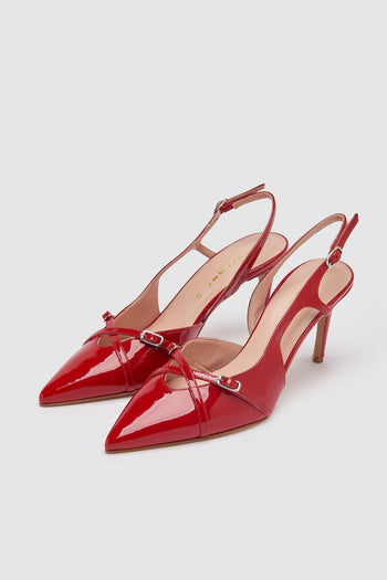 Slingback Rosso Donna - 2