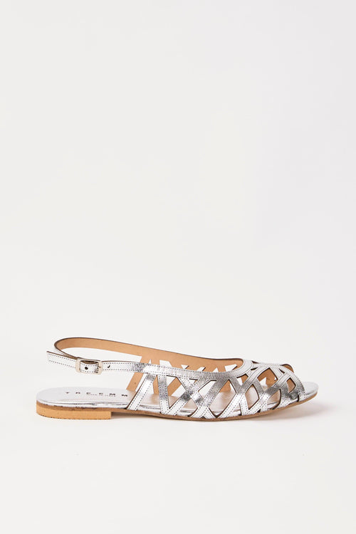 Sandalo Argento Donna