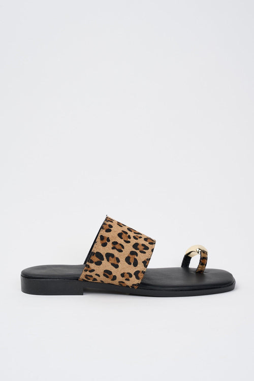 Sandalo Leopardo Donna