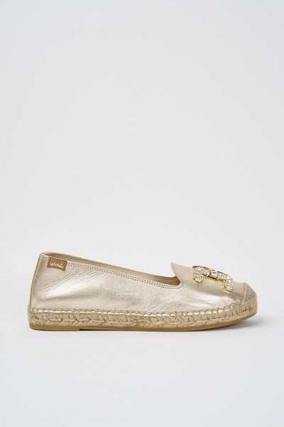 Espadrillas Oro Donna