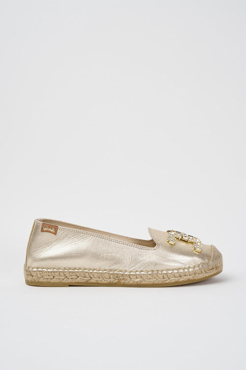 Espadrillas Oro Donna
