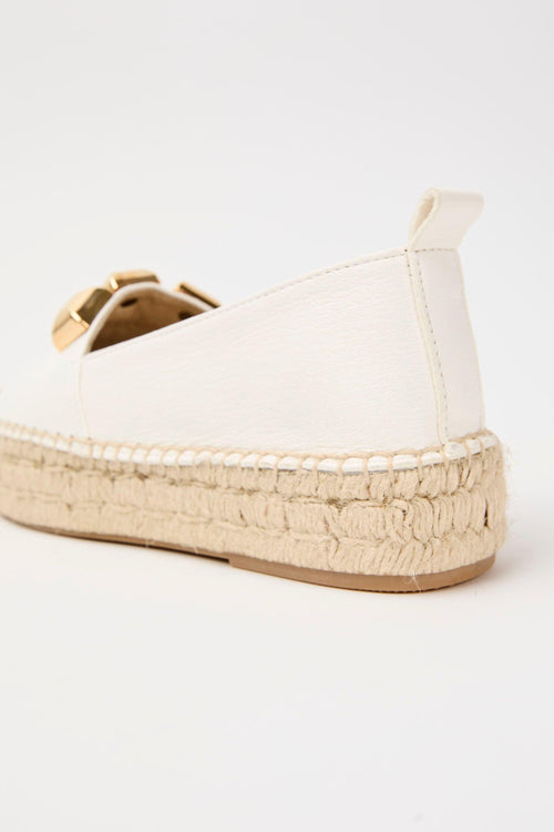 Espadrillas Vegetal Blanco Donna