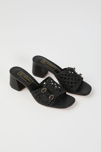 Ciabatta Black Donna - 2