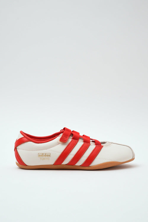 Sneaker Cream White/red/gold Donna