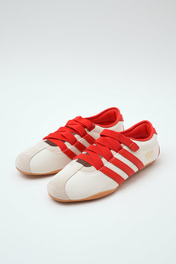Sneaker Cream White/red/gold Donna - 2